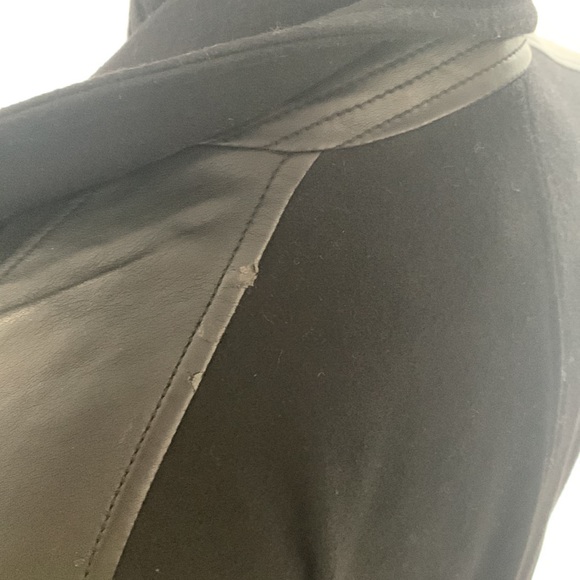 Kenneth Cole Reaction Black Wool Jacket/Peacoat size S - Picture 12 of 17